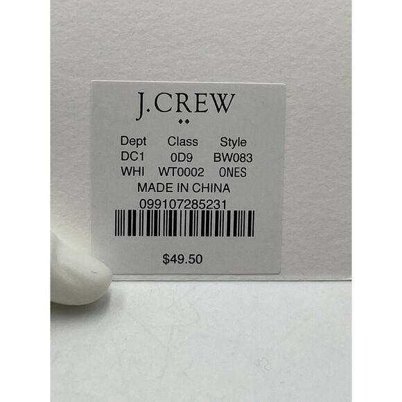 J. Crew Factory Beaded Heart Statement Earrings in Pearl Multi Gold Plated New - Picture 8 of 8